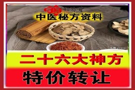 26大神方秘籍，特价转让，12.8元