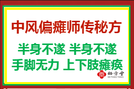 中风偏瘫师传秘方9.8元