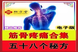 专治筋骨疼痛58方8元